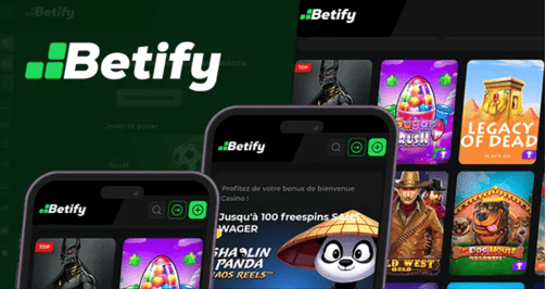 Application mobile Betify Casino